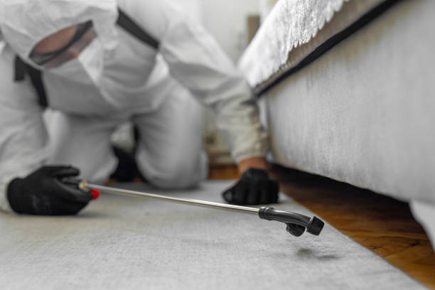 Professional Mosquito Control technician working in Upper Greenwood Lake, NJ